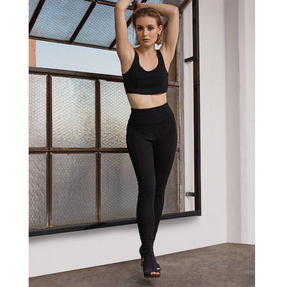 Alexia Contrast Stitch Legging Set